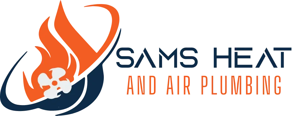 Sams Heat And Air Plumbing png Logo